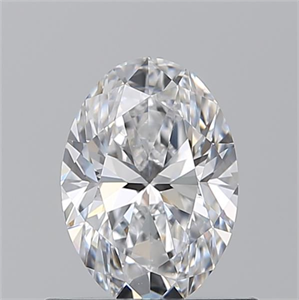 Picture of Natural Diamond 0.70 Carats, Oval with  Cut, D Color, VS2 Clarity and Certified by GIA