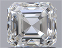 Diamante Natural 1.00 quilates, Asscher , Color G, claridad VS1 y certificado GIA