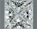 Natural Diamond 1.02 Carats, Princess with  Cut, H Color, VVS2 Clarity and Certified by IGI