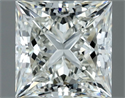 Natural Diamond 1.02 Carats, Princess with  Cut, H Color, VVS2 Clarity and Certified by IGI