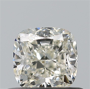 Picture of Natural Diamond 0.51 Carats, Cushion with  Cut, K Color, VVS1 Clarity and Certified by GIA