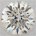 Natural Diamond 0.50 Carats, Round with Excellent Cut, M Color, SI2 Clarity and Certified by GIA