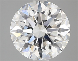 Picture of Lab Grown Diamond 2.02 Carats, Round with Ideal Cut, E Color, VVS2 Clarity and Certified by IGI