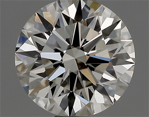 Foto Diamante Natural 0.67 quilates, Redondo , Color J, claridad VVS1 y certificado GIA de