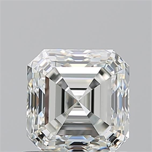 Picture of Natural Diamond 1.01 Carats, Asscher with  Cut, I Color, VS1 Clarity and Certified by GIA