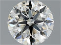 Natural Diamond 0.81 Carats, Round with Excellent Cut, I Color, SI2 Clarity and Certified by GIA
