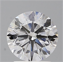 Del inventario de diamantes de laboratorio, 2.03 quilates, Redondo , Color E, claridad VS1 y certificado IGI