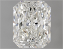 Natural Diamond 0.90 Carats, Radiant with  Cut, J Color, VS1 Clarity and Certified by GIA