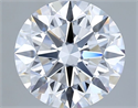Del inventario de diamantes de laboratorio, 3.04 quilates, Redondo , Color D, claridad IF y certificado IGI