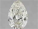 Natural Diamond 1.52 Carats, Pear with  Cut, K Color, VS1 Clarity and Certified by IGI