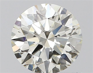 Picture of Natural Diamond 0.70 Carats, Round with Very Good Cut, I Color, VVS1 Clarity and Certified by IGI