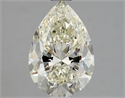 Natural Diamond 1.70 Carats, Pear with  Cut, L Color, SI1 Clarity and Certified by GIA