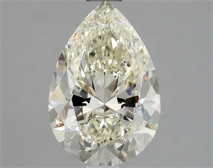 Picture of Natural Diamond 1.70 Carats, Pear with  Cut, L Color, SI1 Clarity and Certified by GIA