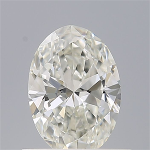 Picture of Natural Diamond 0.51 Carats, Oval with  Cut, G Color, VVS1 Clarity and Certified by IGI