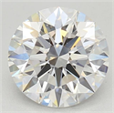 Del inventario de diamantes de laboratorio, 1.90 quilates, Redondo , Color F, claridad VS1 y certificado GIA