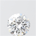 Lab Grown Diamond 1.01 Carats, Round with Excellent Cut, D Color, VS1 Clarity and Certified by IGI
