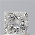 Natural Diamond 1.01 Carats, Princess with  Cut, F Color, VS1 Clarity and Certified by GIA