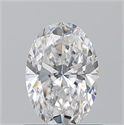 Diamante Natural 0.72 quilates, Ovalado , Color E, claridad VVS2 y certificado GIA