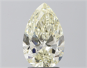 Diamante Natural 2.18 quilates, De pera , Color M, claridad SI1 y certificado GIA