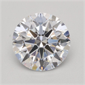 Del inventario de diamantes de laboratorio, 1.20 quilates, Redondo , Color D, claridad VVS2 y certificado GIA