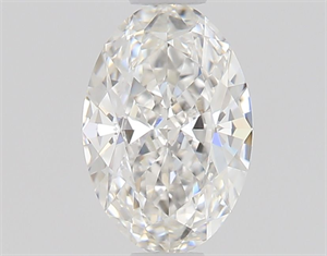 Picture of Natural Diamond 0.50 Carats, Oval with  Cut, F Color, IF Clarity and Certified by GIA