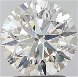 Foto Diamante Natural 2.01 quilates, Redondo , Color H, claridad SI2 y certificado GIA de