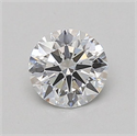 Del inventario de diamantes de laboratorio, 0.70 quilates, Redondo , Color D, claridad VVS2 y certificado IGI