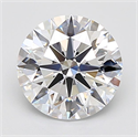 Lab Grown Diamond 4.11 Carats, Round with Ideal Cut, E Color, VVS1 Clarity and Certified by IGI