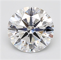 Lab Grown Diamond 4.11 Carats, Round with Ideal Cut, E Color, VVS1 Clarity and Certified by IGI