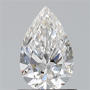 Foto Diamante Natural 0.80 quilates, De pera , Color F, claridad VS1 y certificado GIA de