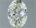 Diamante Natural 0.60 quilates, Ovalado , Color I, claridad VVS2 y certificado IGI