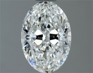 Foto Diamante Natural 0.72 quilates, Ovalado , Color G, claridad VS1 y certificado GIA de