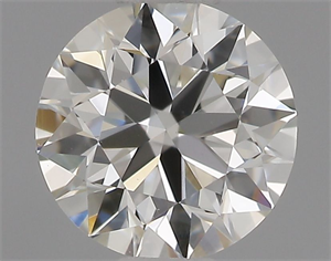 Picture of Natural Diamond 0.40 Carats, Round with Excellent Cut, I Color, VS1 Clarity and Certified by GIA