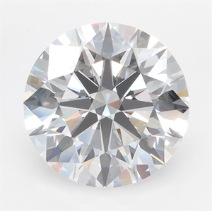Picture of Lab Grown Diamond 5.32 Carats, Round with Ideal Cut, D Color, IF Clarity and Certified by IGI
