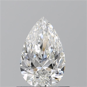 Picture of Natural Diamond 0.71 Carats, Pear with  Cut, G Color, VS2 Clarity and Certified by GIA