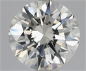 Natural Diamond 1.20 Carats, Round with Excellent Cut, K Color, SI1 Clarity and Certified by GIA