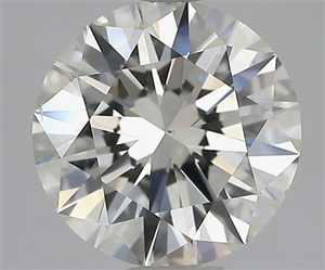 Picture of Natural Diamond 1.20 Carats, Round with Excellent Cut, K Color, SI1 Clarity and Certified by GIA