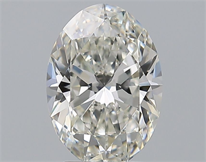 Picture of Natural Diamond 2.20 Carats, Oval with  Cut, I Color, VVS1 Clarity and Certified by GIA