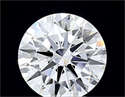 Del inventario de diamantes de laboratorio, 2.04 quilates, Redondo , Color D, claridad VVS2 y certificado IGI