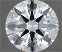 Diamante Natural 2.70 quilates, Redondo , Color H, claridad VS2 y certificado GIA