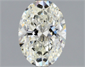 Natural Diamond 1.50 Carats, Oval with  Cut, I Color, VS1 Clarity and Certified by GIA