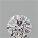 Natural Diamond 0.41 Carats, Round with Excellent Cut, E Color, VVS2 Clarity and Certified by GIA