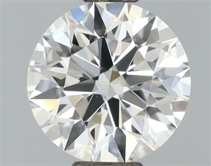 Picture of Lab Grown Diamond 1.02 Carats, Round with Ideal Cut, D Color, VVS2 Clarity and Certified by IGI