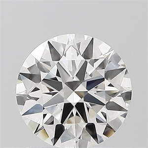 Picture of Lab Grown Diamond 1.09 Carats, Round with Ideal Cut, D Color, VVS1 Clarity and Certified by IGI