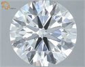 Del inventario de diamantes de laboratorio, 2.16 quilates, Redondo , Color E, claridad VVS2 y certificado IGI