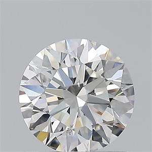 Foto Diamante Natural 0.75 quilates, Redondo , Color G, claridad SI1 y certificado GIA de