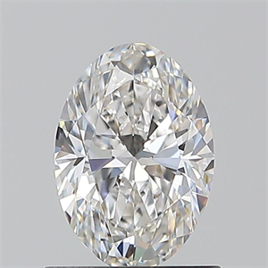 Picture of Natural Diamond 0.90 Carats, Oval with  Cut, F Color, VVS2 Clarity and Certified by GIA