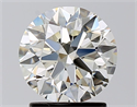 Diamante Natural 1.72 quilates, Redondo , Color J, claridad VS1 y certificado GIA
