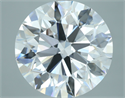 Lab Grown Diamond 9.45 Carats, Round with Ideal Cut, E Color, VS1 Clarity and Certified by IGI