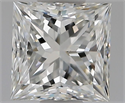 Natural Diamond 1.01 Carats, Princess with  Cut, G Color, VS2 Clarity and Certified by GIA